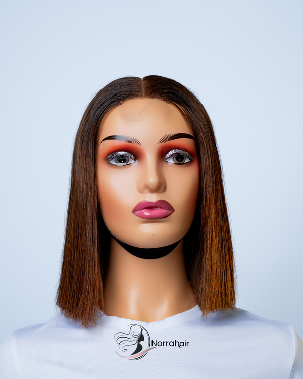 Isadora 10” Piano Virgin Bone Straight Wig