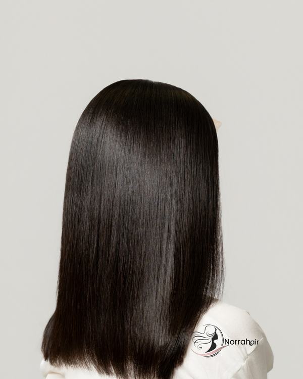 Lunaire 14” Black Raw Bone Straight Wig